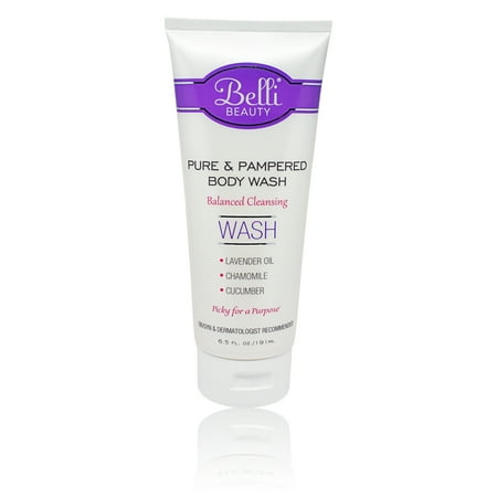 Belli Pure and Pampered Body Wash, 6.5 Oz
