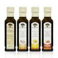 thumbnail image 1 of Mercato di Bellina Infused Olive Oil Tasting Set - Italian Original, Truffle, Garlic, and Lemon Flavored Olive Oil Gift Set for Cooking and Dipping Bread - Made in Italy - 4 X 3.38 fl oz (100ml), 1 of 7