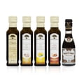 thumbnail image 1 of Mercato di Bellina Italian Olive Oil and Balsamic Gift Set - Mini Balsamic Vinegar, Truffle, Garlic and Lemon Flavored Olive Oil Gift Set for Cooking & Dipping Bread - Imported from Italy, 1 of 8