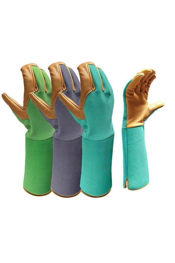 086582 C7355ACS Bellingham Tuscany Ladies Extended Gauntlet MP3 Thorn Gloves, Assorted Color - Small - Pack of 3