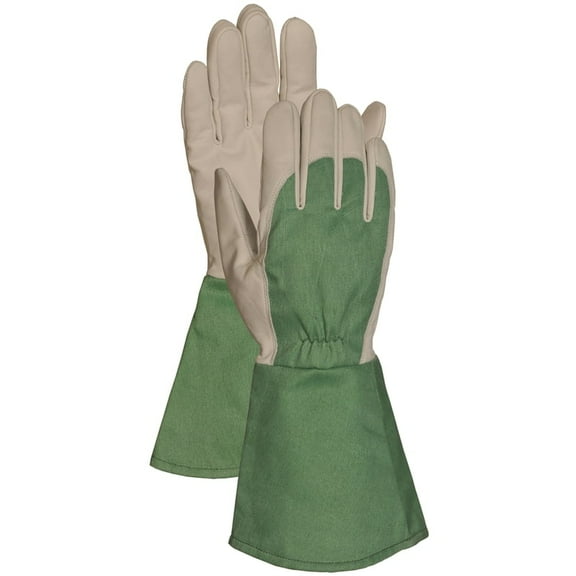 Bellingham Glove C7352L Large Green Thorn Resistant Gauntlet Gloves