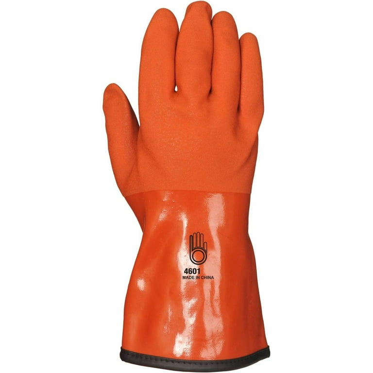 Bellingham SB4601XL Snow Blower Insulated Gloves, 100% Waterproof  Double-Dipped PVC Coating, Flexible to -4° Fahrenheit, X-Large