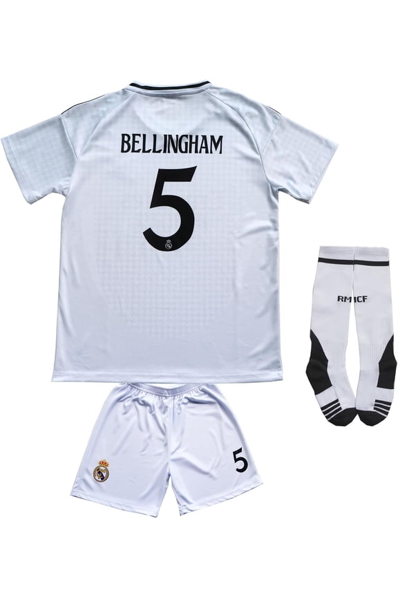 Bellingham Uniform White Soccer Jersey Kids 24/25