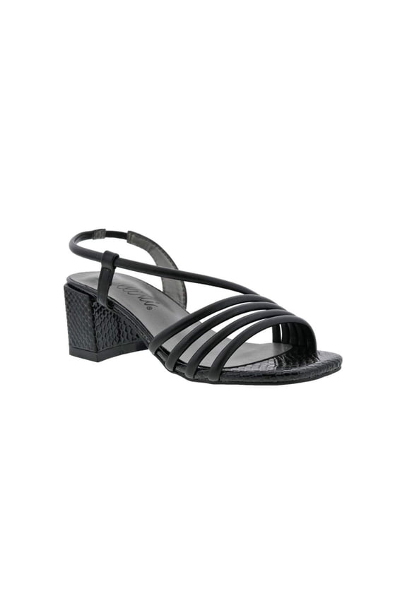 Bellini Fling Women In Black Croc Combo