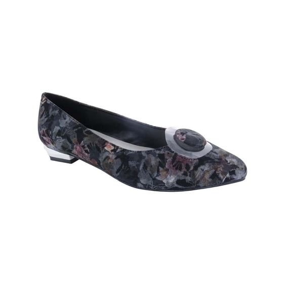 Bellini Frilly Women In Black Floral Textile