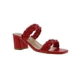 thumbnail image 1 of Bellini Fuss Women Slide Sandal In Red Smooth, 1 of 5