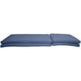 thumbnail image 1 of Bellini Home and Gardens PU2374B2018 2 Pack Sunbrella Designer Chaise Lounge Cushions- Knife Edge- Canvas Navy, 1 of 3