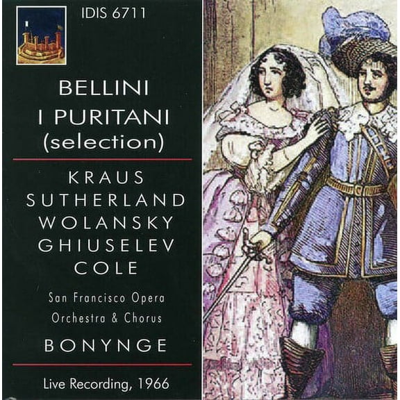 Bellini / Kraus / San Francisco Opera Orchestra - Bellini: I Puritani Selection - Music & Performance - CD