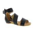 thumbnail image 1 of Bellini Nambi Women Adjustable Buckle Sandal In Black Smooth, 1 of 5