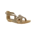 thumbnail image 1 of Bellini Nobu Womens Open Toe Comfort Sandal 6 Natural Pebbled, 1 of 5