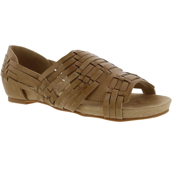 Bellini Nobu Womens Open Toe Comfort Sandal 6 White Pebbled
