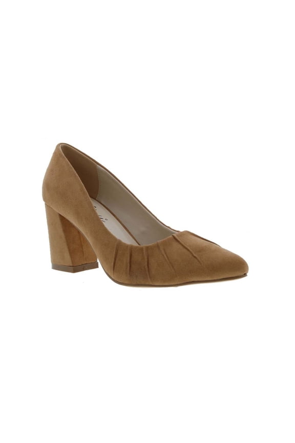 Bellini Vinny Women Dress Pump In Tan Microsuede