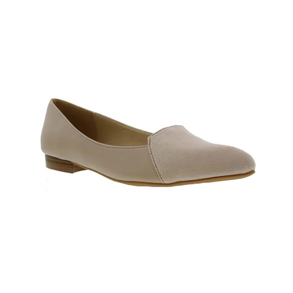 Bellini Womens Flora Faux Leather Pointed Toe Loafers