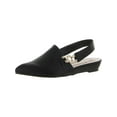 thumbnail image 1 of Bellini Womens Fret Ankle Strap Pointed Toe Wedge Sandals, 1 of 3