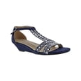thumbnail image 1 of Bellini Womens Laaris Peep Toe Ankle Strap T-Strap Sandals, 1 of 3