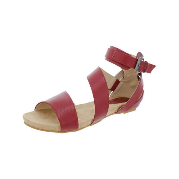 Bellini Womens Nambi Faux Leather Summer Gladiator Sandals