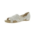 thumbnail image 1 of Bellini Womens Native Faux Leather Peep-Toe Huarache Sandals, 1 of 2