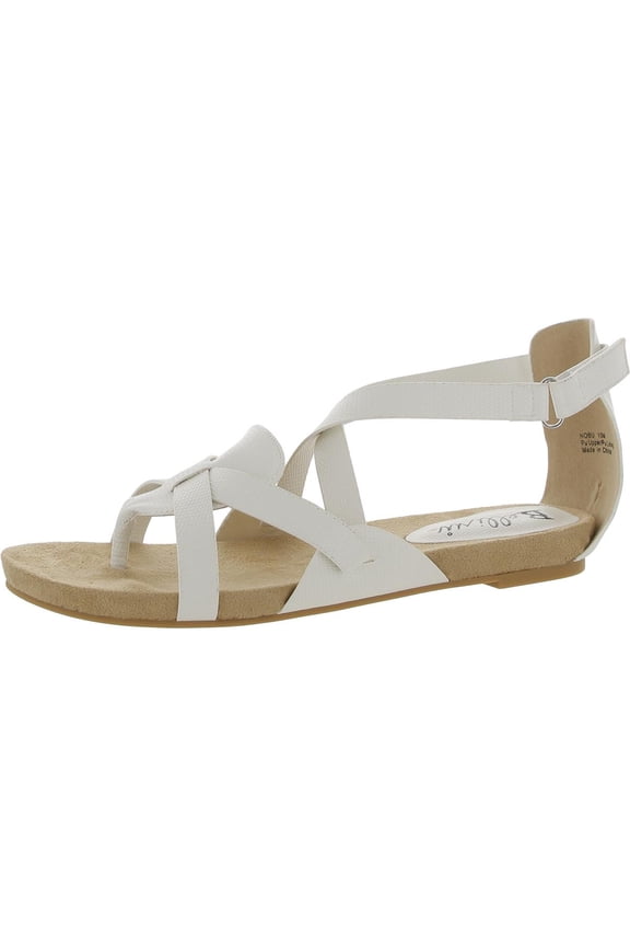 Womens Nobu Open Toe Comfort Thong Sandals