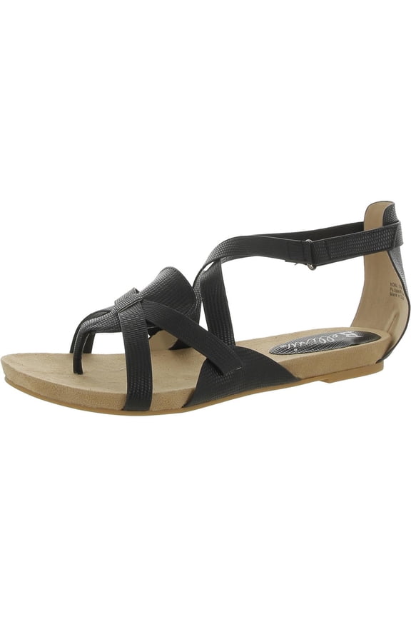 Womens Nobu Open Toe Comfort Thong Sandals