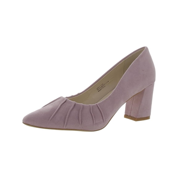 Bellini Womens Vinny Faux Suede Slip-On Pumps