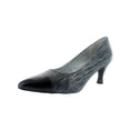 thumbnail image 1 of Bellini Womens Zesty Metallic Faux Leather Pumps, 1 of 2