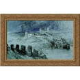 thumbnail image 1 of Bellinzona 24x18 Gold Ornate Wood Framed Canvas Art by John Ruskin, 1 of 2