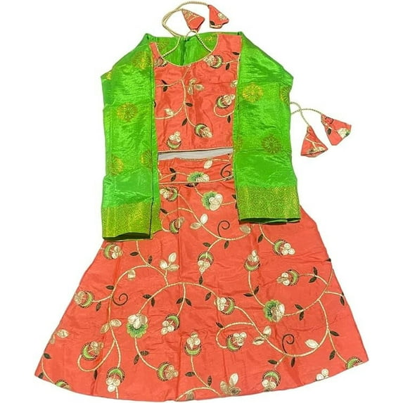 Bellisimo Fashion Girls Gota Patti Lehanga Set