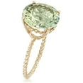 thumbnail image 1 of Bellitia Jewelry 18K Gold Plated Sterling Silver Colored AAAAA Zirconia Stones Propose Engagement Ring, Simulated Green Peridot/Purple Amethyst/Pink Tourmaline/Blue Topaz Wedding Bands for Women, 1 of 7