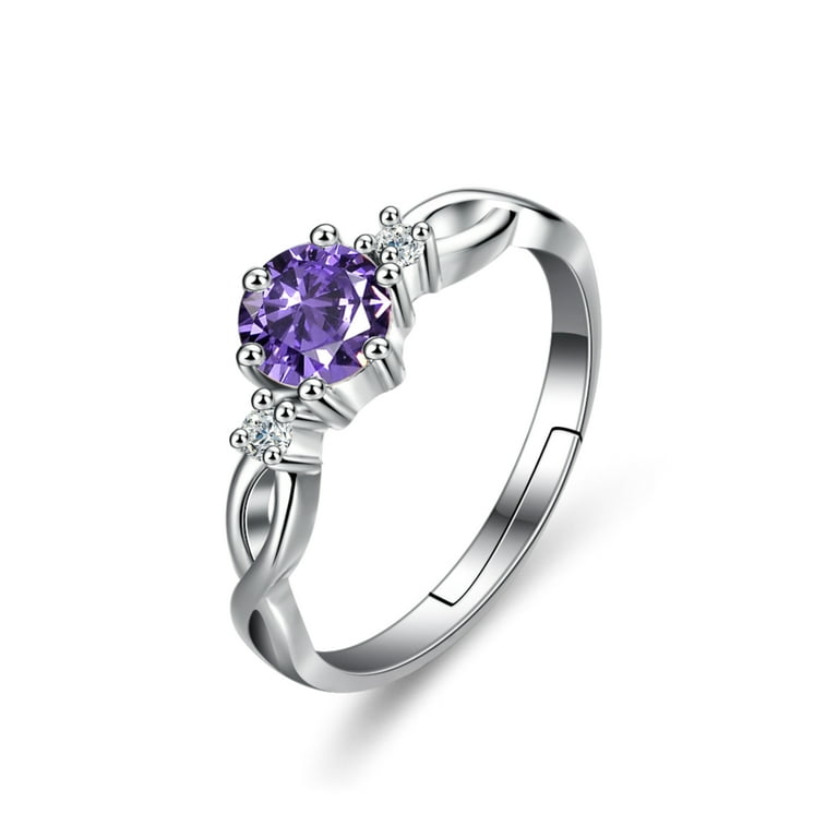 Amethyst Ring ,925 Sterling Silver Ring, Amethyst jewelry,Gemstone on sale Ring, Amethyst engagement ring ,gift for her,Birthstone Ring