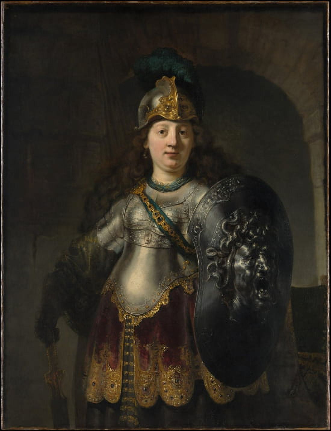 Bellona Canvas Art - Rembrandt Van Rijn (18 x 24)