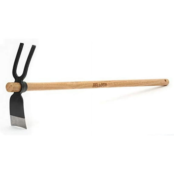 Bellota 228-A CM 400 228ACM400 Double Use Hoe for Gardening, Black/Grey/Brown