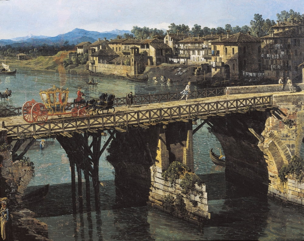 Bellottobernardo (1720-1780) Canvas Art - (24 x 18)