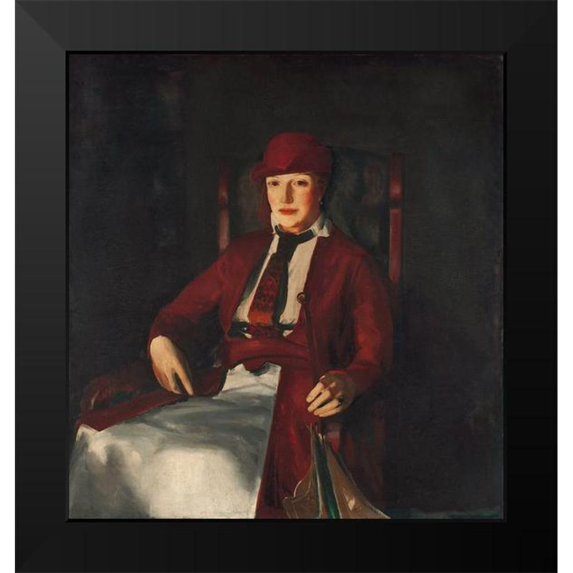 Bellows, George 15x16 Black Modern Framed Museum Art Print Titled - Mrs Chester Dale