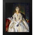 thumbnail image 1 of Bellows, George 20x24 Black Modern Framed Museum Art Print Titled - Mrs T in Cream Silk-No 2, 1 of 4