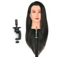 thumbnail image 1 of Bellrino 24 " Cosmetology Mannequin Manikin Training Head with Human Hair - Emma, 1 of 3