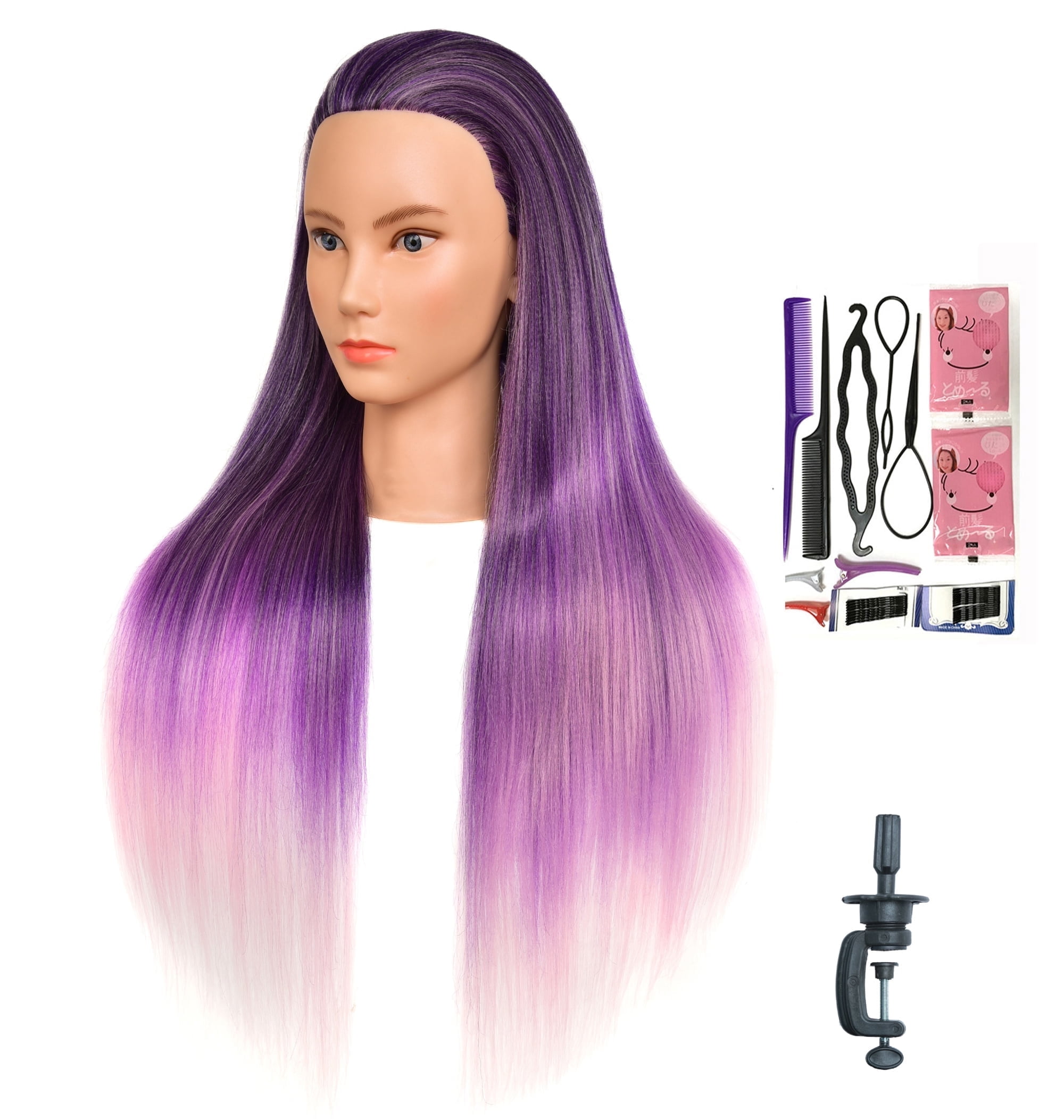 Bellrino 28" Synthetic Fiber Mannequin Heads