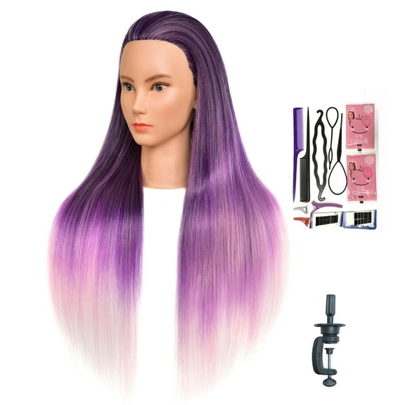 Bellrino 28" Synthetic Fiber Mannequin Heads