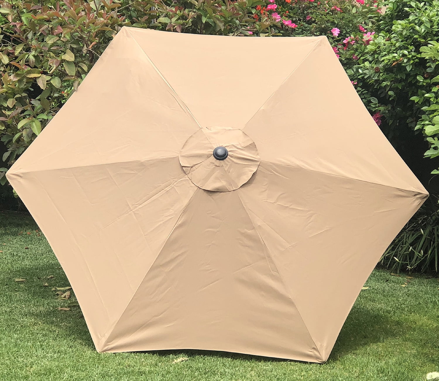6 patio sunbrella umbrella replacement canopy ZYANLING Ribs Sun6.5ft 9ft 10ft Patio Parasol Canopy Cover Cantilever Parasol Top Fabric Cover Sunshade Cloth Market Table Umbrella Replacement Canopy : Patio, Lawn & premium PB patio umbrella frames California Umbrella 6' Replacement Umbrella