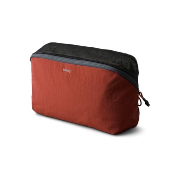 Bellroy Packing Cube 6L Organizer Packing Pouch with Internal Zip Pocket and Durable Lightweight Design - Clay