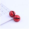 thumbnail image 1 of Bells 6 Pieces Jingle Bells Christmas Bell Ornaments Colorful Craft Bells for Party Christmas Festival Holiday Home Decor 22mm Christmas Supplies (Color : Rojo), 1 of 2