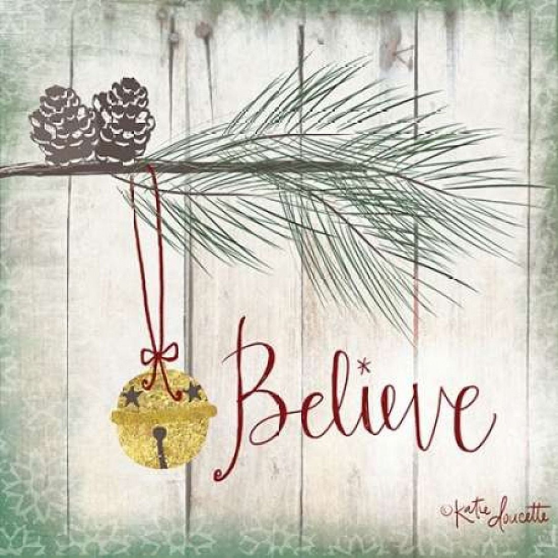 Bells Canvas Art - Katie Doucette (24 x 24)