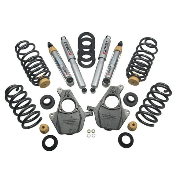 Belltech 1020Sp Lowering Kits Front And Rear Complete Kit W/ Street Performance Fits select: 2015-2016 CHEVROLET TAHOE C1500 LT, 2017 CHEVROLET TAHOE K1500 LT