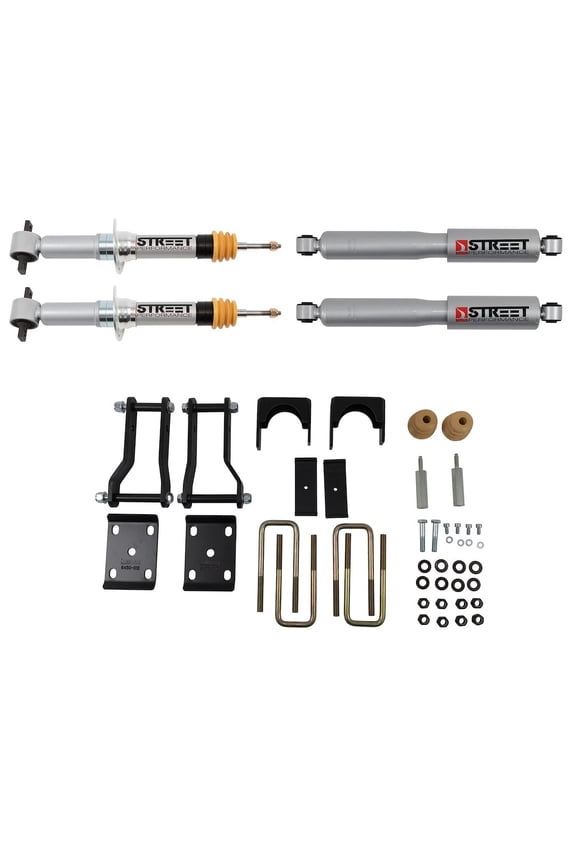 Belltech 1044Sp Lowering Kits Front And Rear Complete Kit W/ Street Performance Fits select: 2019-2021 FORD RANGER XL/XLT/LARIAT