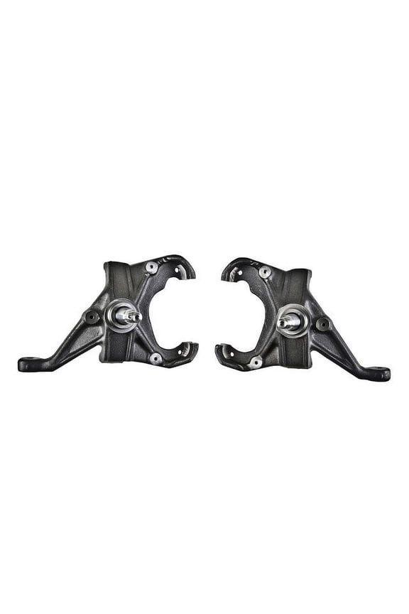 Belltech 2700 Drop Spindle Set - 2" Drop Fits select: 1985-2002 CHEVROLET ASTRO, 1990-2002 GMC SAFARI XT