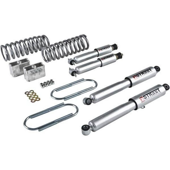 Belltech 443Sp Lowering Kits Front And Rear Complete Kit W/ Street Performance Fits select: 2003-2004 TOYOTA TACOMA XTRACAB, 2001-2002 TOYOTA TACOMA