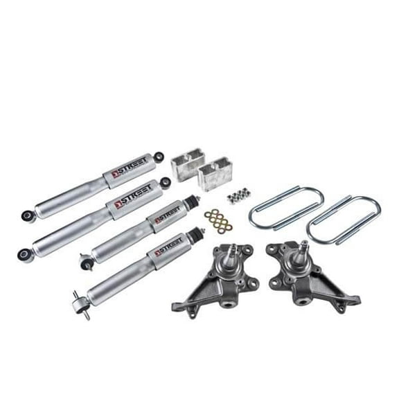 Belltech 444Sp Lowering Kits Front And Rear Complete Kit W/ Street Performance Fits select: 1993 TOYOTA PICKUP 1/2 TON SHORT WHEELBASE, 1994-1995 TOYOTA PICKUP 1/2 TON EXTRA LONG WHEELBASE DX
