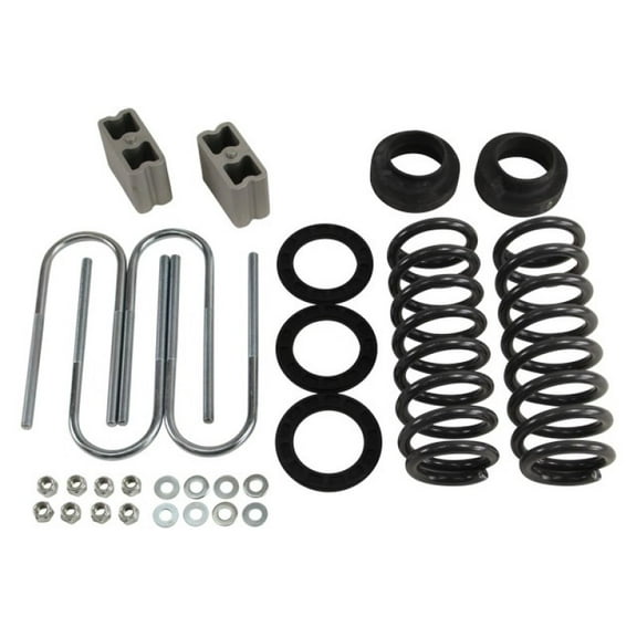 Belltech 602 Lowering Kit - (1"- 2" Front/3" Rear drop) w/o shocks Fits select: 2008-2012 CHEVROLET COLORADO, 2008 GMC CANYON SL