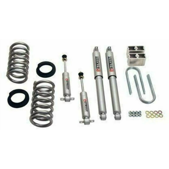 Belltech 614Sp Lowering Kit With Street Performance Shocks Fits select: 1982-2003 CHEVROLET S TRUCK S10, 1995-2004 CHEVROLET BLAZER