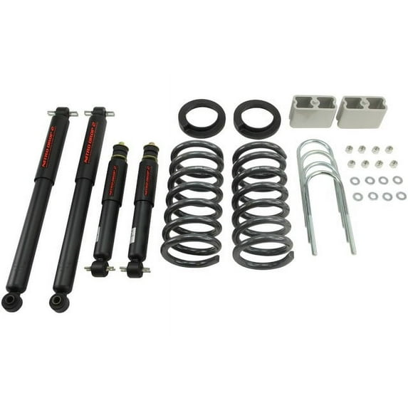 Belltech 621Nd Lowering Kit With Nitro Drop 2 Shocks Fits select: 1994-2003 CHEVROLET S TRUCK S10, 1994-2003 GMC SONOMA