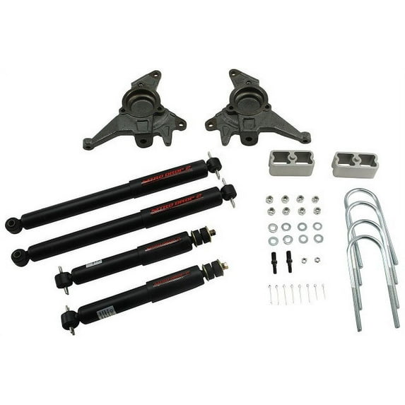 Belltech 624Nd Lowering Kit With Nitro Drop 2 Shocks Fits select: 1998-2005 CHEVROLET BLAZER, 2003 GMC ENVOY